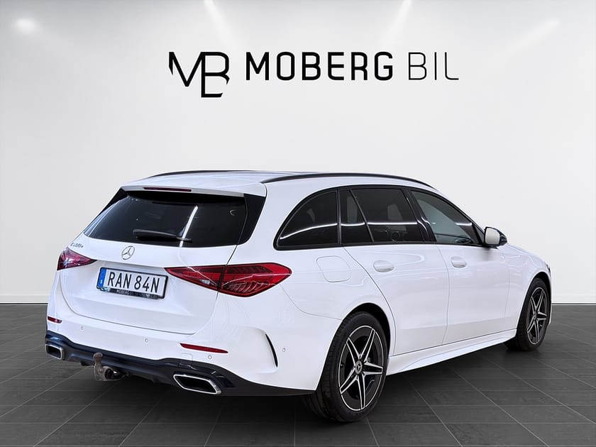 Bild 4 av Mercedes-Benz C 300 T e C300 313hk AMG Line Drag B-Kamera Navi