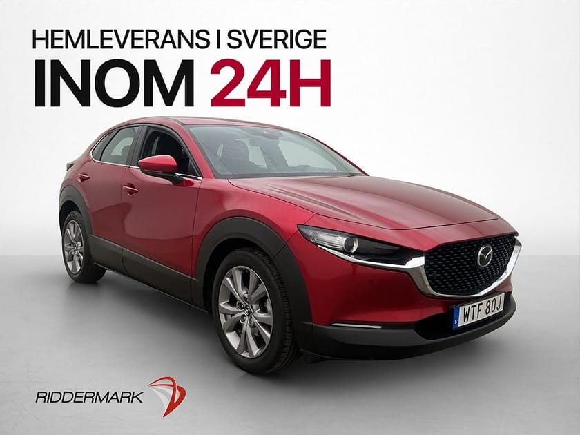 Bild 1 av Mazda CX-30 M Hybrid Kamera Head Up CarPlay Navi Sensorer