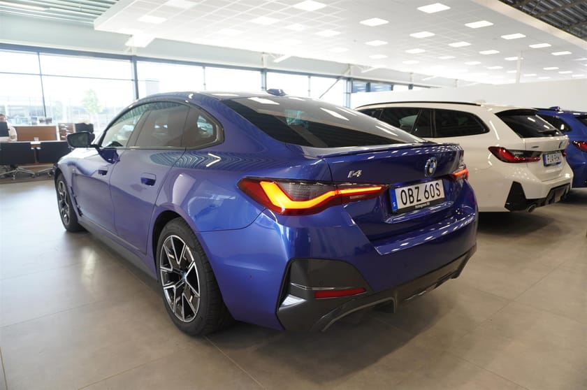 Bild 4 av BMW i4 eDrive40 Gran Coupé M-Sport Navi Laserlight Drag 360 Kamera Leasebar