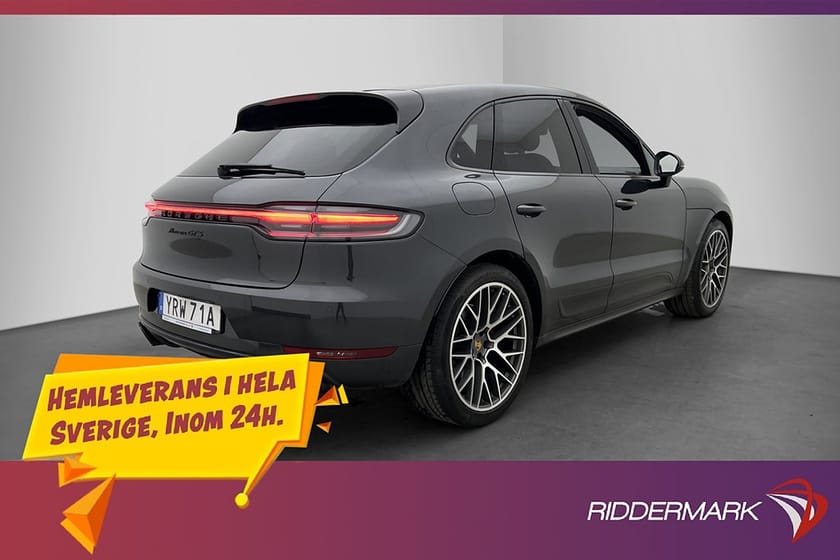 Bild 4 av Porsche Macan GTS 380hk Chrono Pano 18-Vägs BOSE Skinn Drag
