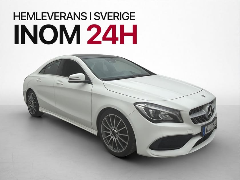 Bild 1 av Mercedes-Benz CLA 180 122hk AMG Pano Kamera Skinn/Alcantara