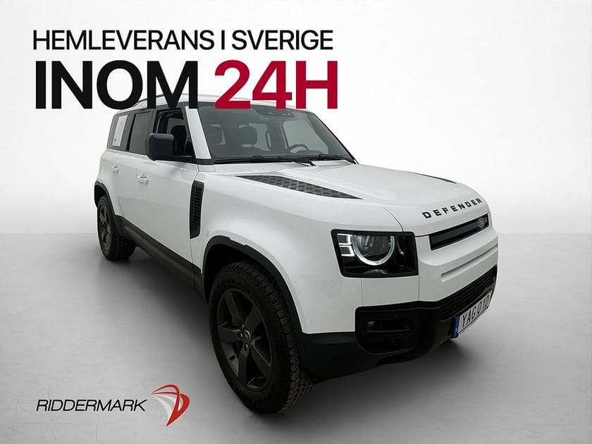 Bild 1 av Land Rover Defender P400e PHEV Cockpit 360 Nav Meridian Drag