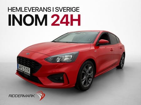Ford Focus 1.0 ST-Line Kamera Drag CarPlay 125hk