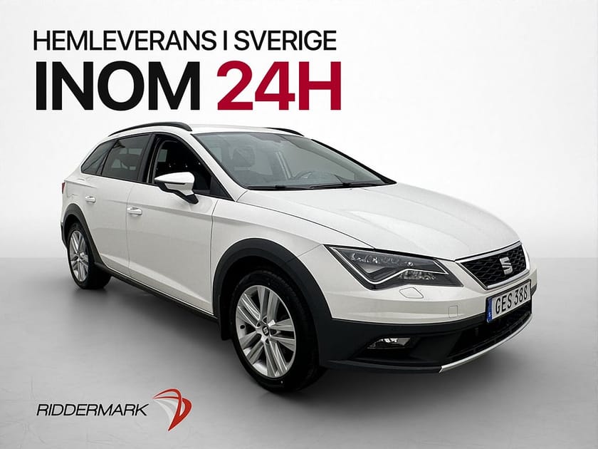 Bild 1 av SEAT Leon X-Perience 125hk M&K-Värmare Kamera Halvskinn Drag