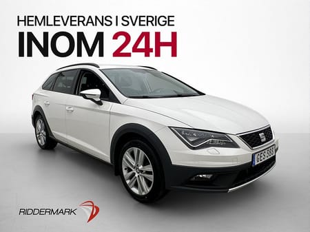 SEAT Leon X-Perience 125hk M&K-Värmare Kamera Halvskinn Drag