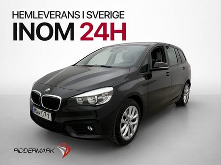 BMW 220d Gran Tourer 220 190hk Advantage 7-Sits Skinn Dragkrok