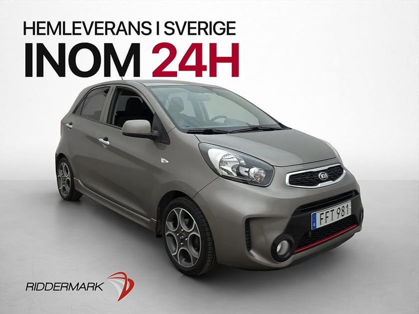 Bild 1 av Kia Picanto 1.0 Special Edition 67hk M-Värmare Kamera Navi