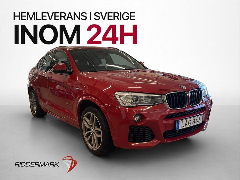 Bild 3 av BMW X4 xDrive20d 190hk M Sport Dragkrok HiFi Navi 0.52/Mil