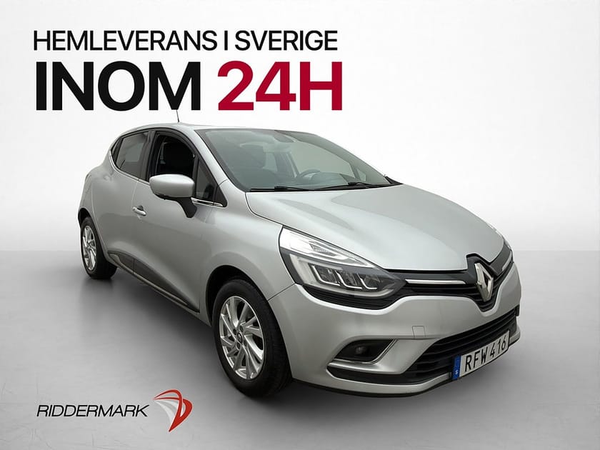 Bild 1 av Renault Clio 0.9 TCe 90hk Intens M/K-Värmare Sensorer Navi