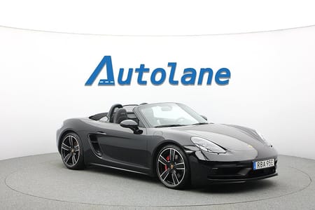 Porsche 718 Boxster GTS 4.0 BOSE®, PDLS+, Kolfiber, Kamera 400hk