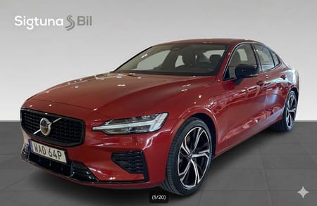 Volvo S60 Recharge T8 II AWD R-Design / Drag / Backkamera / Läder
