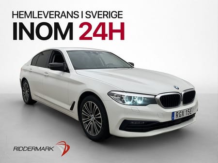 BMW 530e iPerformance Sedan 530 252hk Sport line H/K Cockpit Kamera CarPlay Navi
