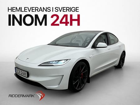 Tesla Model 3 Performance 627hk Autopilot Pano Kamera