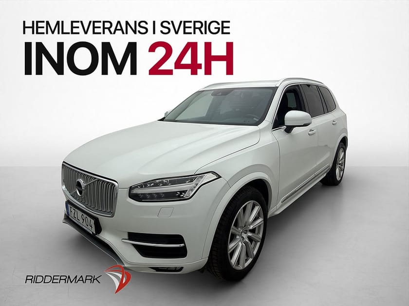 Bild 3 av Volvo XC90 D5 225hk AWD Inscription 7-Sits Skinn Värmare VOC