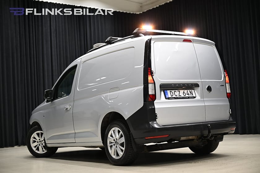 Bild 4 av Volkswagen Caddy Cargo 4Motion 122HK Inredd|Drag|Värmare|Backkamera|M/K-Värmar