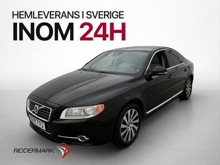 Volvo S80 D4 Summum Taklucka Värmare Keyless Navi Drag