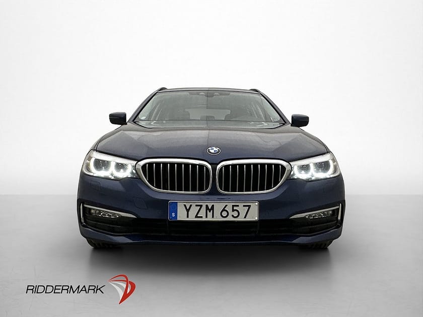 Bild 2 av BMW 520d xDrive Touring 190hk Kamera Dragkrok Navi Rattvärme
