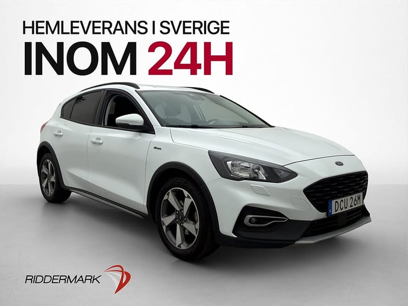Bild 1 av Ford Focus Active 125hk Kamera Farthållare Rattvärme Navi
