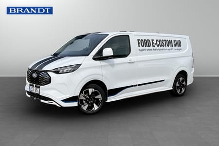 Ford Transit Custom 82.5 kWh AWD E-Custom Skåp Sport 340L Elmotor 210kW/286hk 1-växlad El-Demo