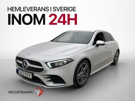 Mercedes-Benz A 200 A200 163hk AMG Line Widescreen Navi HalvSkinn