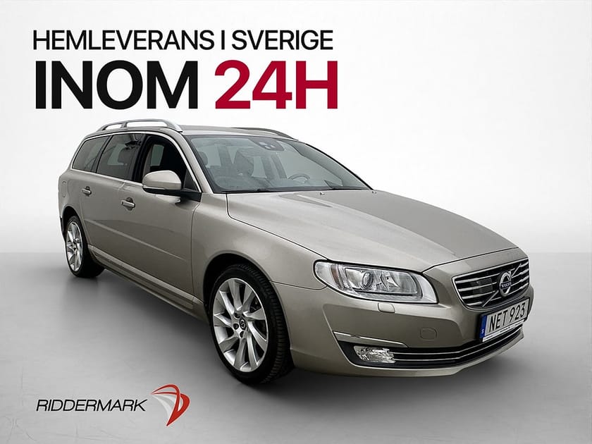 Bild 3 av Volvo V70 D4 Classic Summum Skinn Värmare Adaptiv En-Brukare