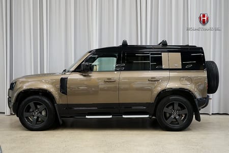 Land Rover Defender P400e PHEV X-Dynamic SE Pano Drag HUD Meridian 3D Venti