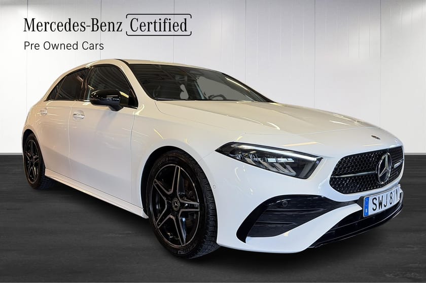 Bild 3 av Mercedes-Benz A 200 Moms/AMG/Panelbelysning/Backkamera
