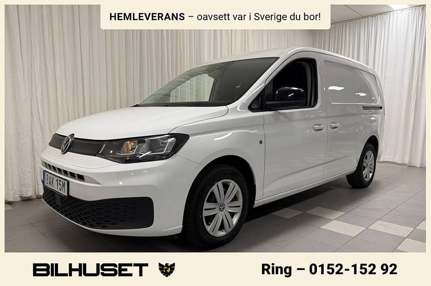 Bild 2 av Volkswagen Caddy Cargo Maxi 2.0 TDI DSG VÄRMARE DRAG INREDNING B-KAMERA MOMS