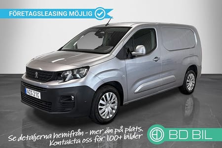 Peugeot Partner Utökad Last L2 1.5 130HK DRAG KAMERA V-INREDNING MOMS