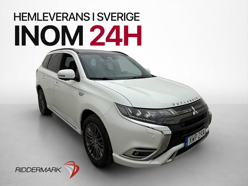 Bild 1 av Mitsubishi Outlander PHEV S-Edition 360° T-Lucka Skinn Drag