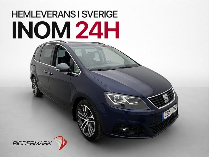 Bild 1 av SEAT Alhambra 7-Seater TDI 4Drive 177hk FR-Line 7-Sits El-Dörrar Drag