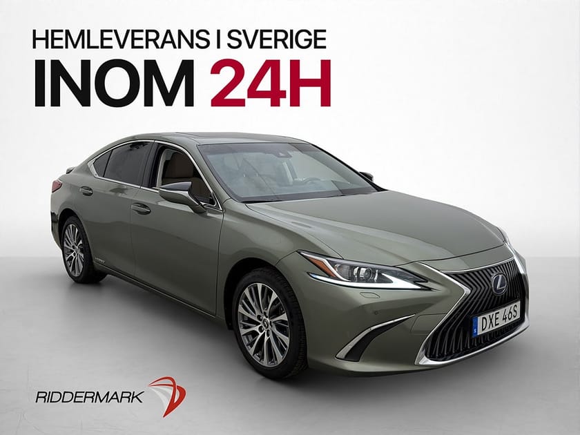 Bild 1 av Lexus ES 300h 2.5 218hk Limited Edition Pano Skinn Kamera