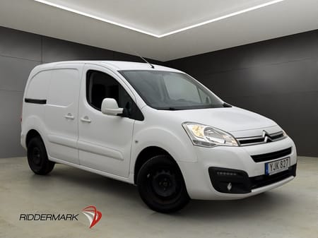 Citroën Berlingo Van Increased Payload Ny-Kamrem Drag PDC Farthållare 1-Brukare