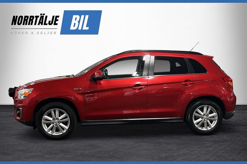 Bild 5 av Mitsubishi ASX 2.2 Di-D 4WD BUSINESS DRAG NAVI PANO M&K PDC NYSERV 17"