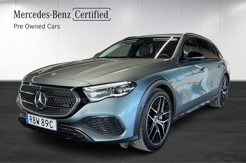 Bild 1 av Mercedes-Benz E 300 de 4MATIC All-Terrain Dragkrok/Vinterhjul/Distronic/Keyless/Moms