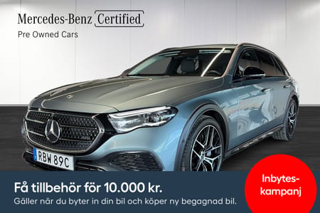 Mercedes-Benz E 300 de 4MATIC All-Terrain Dragkrok/Vinterhjul/Distronic/Keyless/Moms