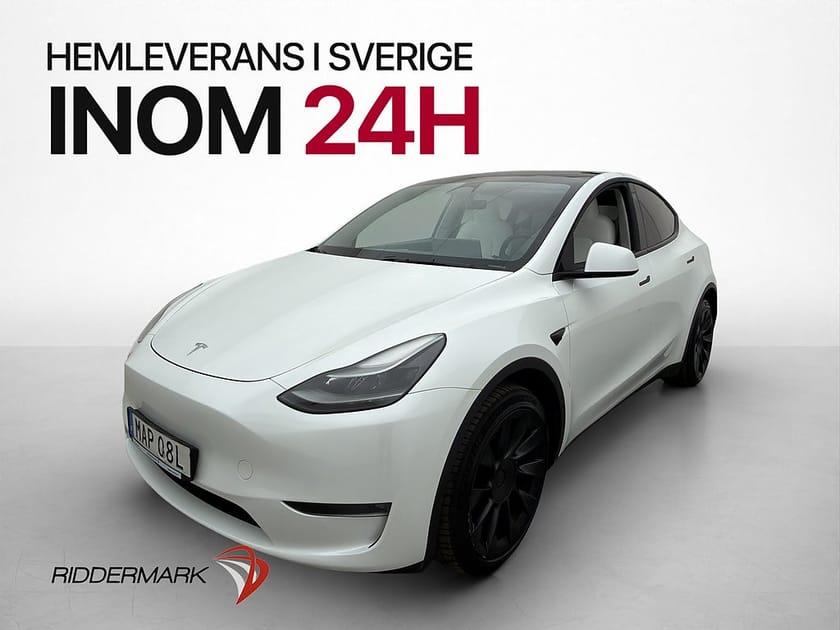 Bild 4 av Tesla Model Y Long Range AWD Ljus Interiör Drag MOMS 514hk