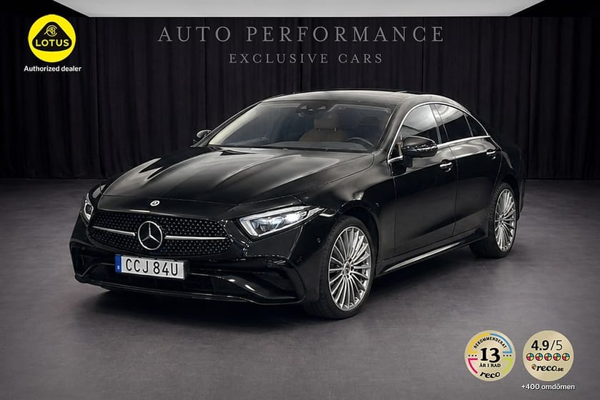 Bild 1 av Mercedes-Benz CLS 450 4MATIC AMG Dragkrok Taklucka Burmester / Hemleverans /