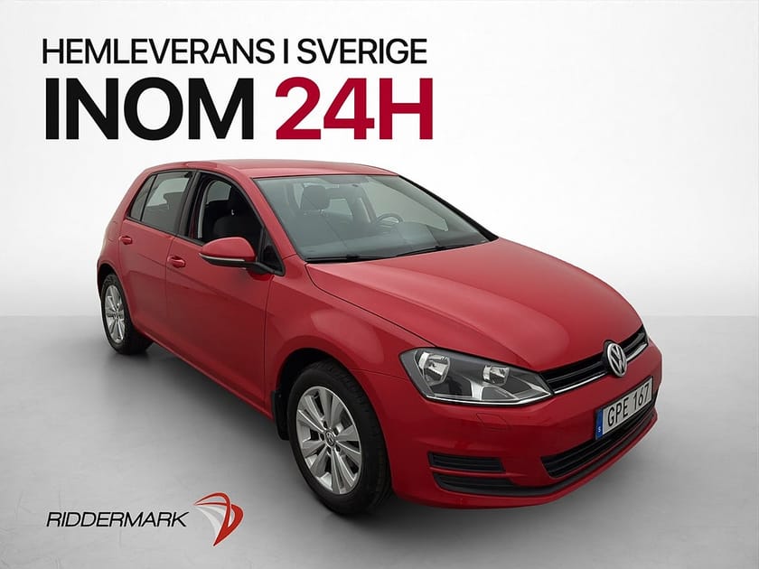 Bild 1 av Volkswagen Golf 1.2 TSI 110hk Base Adaptiv-Fart Dragkrok