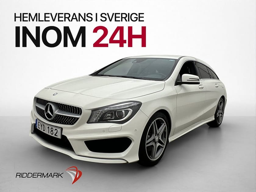Bild 3 av Mercedes-Benz CLA 220 d 4MATIC Shooting Brake SB 220d 4M AMG-Line Kamera Halvskinn