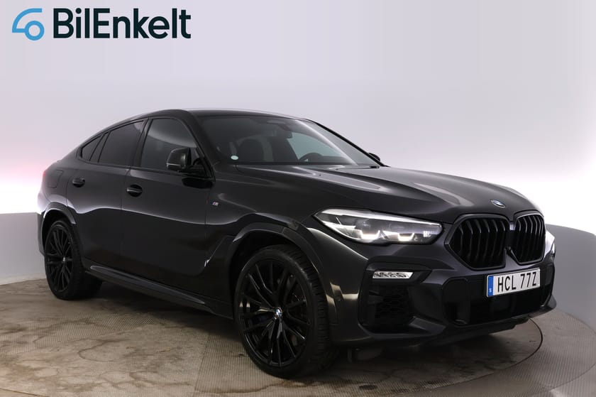 Bild 1 av BMW X6 M50d DAP H&K HUD 360* 400hk MOMS