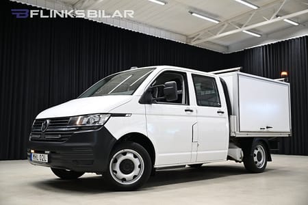 Volkswagen Transporter Chassi Dubbelhytt 4Motion 150HK Dubbelhytt|Kåpa|Drag|Värmare|M/K-Värmare