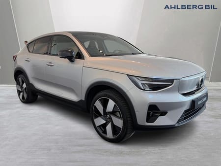 Volvo C40 Recharge Twin motor 🟠Recharge Ultimate. 360 kamera, Navi, Adaptiv farhållare, Tonade rutor