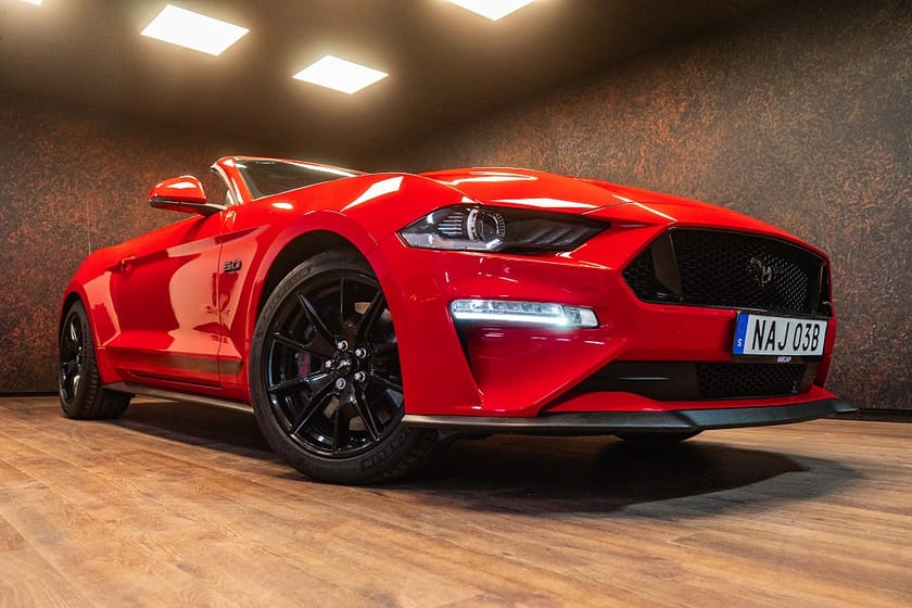 Bild 3 av Ford Mustang GT Cabriolet Convertible 450hk | B&O | 55th | Kolfiber | 4196kr/m