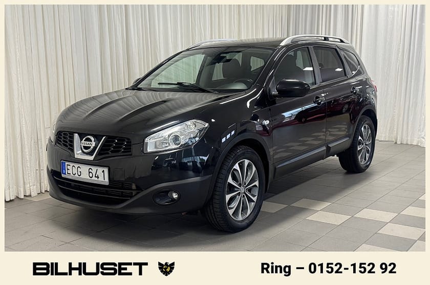 Bild 5 av Nissan Qashqai+2 2.0 dCi 4x4 Bose Navi B-kamera Glastak