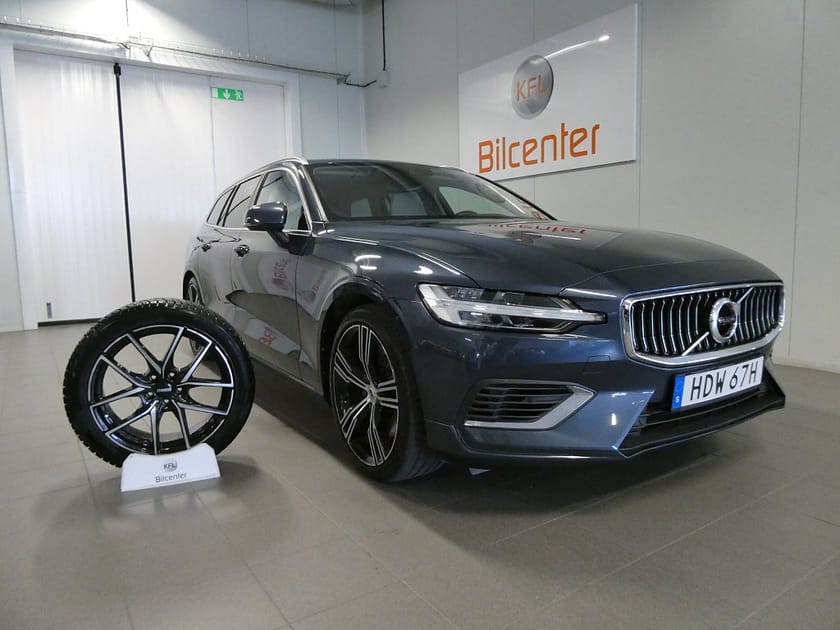 Bild 1 av Volvo V60 Recharge T6 AWD Inscription Drag-Skinn-Kamera-VOC-SoV