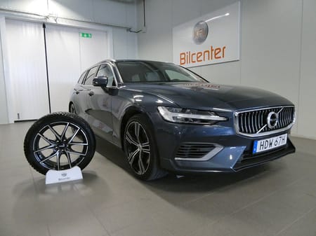 Volvo V60 Recharge T6 AWD Inscription Drag-Skinn-Kamera-VOC-SoV