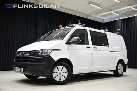 Volkswagen Transporter Kombi 4Motion 150HK Dubbelhytt|Kombi|V-Inredd|Leasbar|SeUtr!!