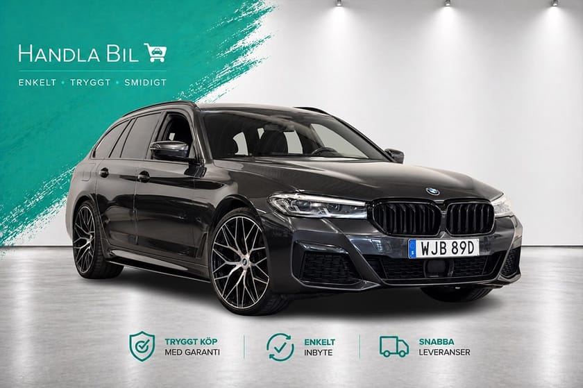 Bild 4 av BMW 520d xDrive Touring M Sport Cockpit D-värm Skinn Navi Dragkrok