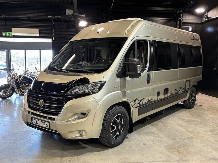 Bild 3 av Knaus Campervan Fiat VANTourer 600 Långbäddar Automat/Dieselvärmare/Inverter/Offgrid